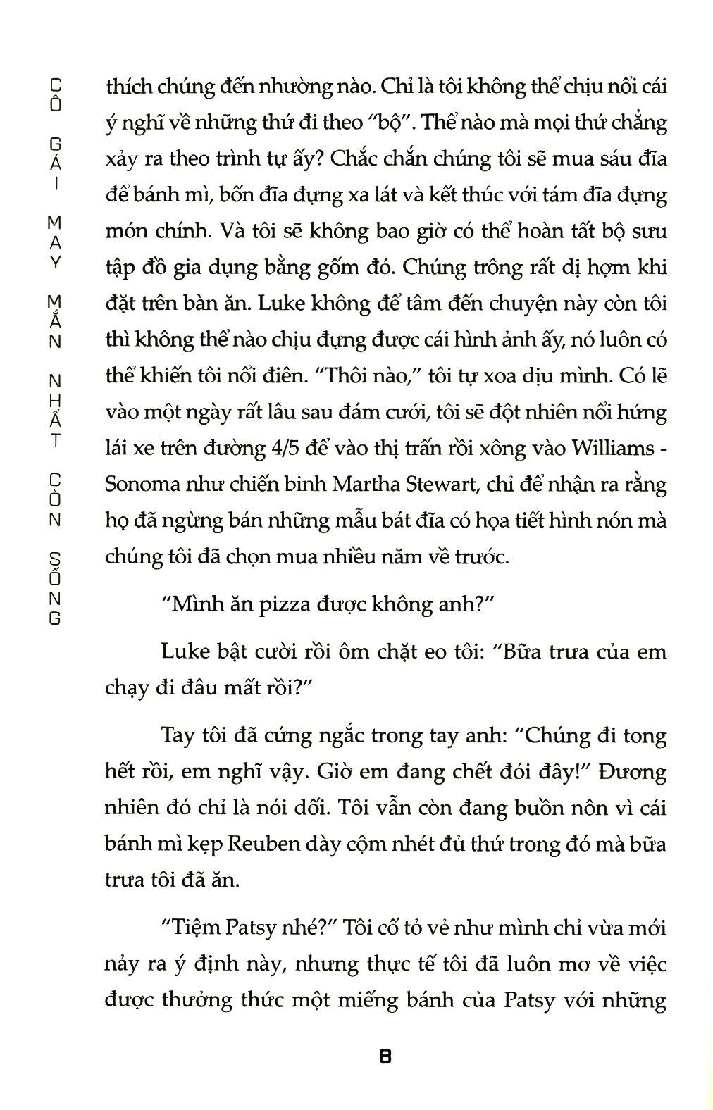 Cô Gái May Mắn Nhất Còn Sống