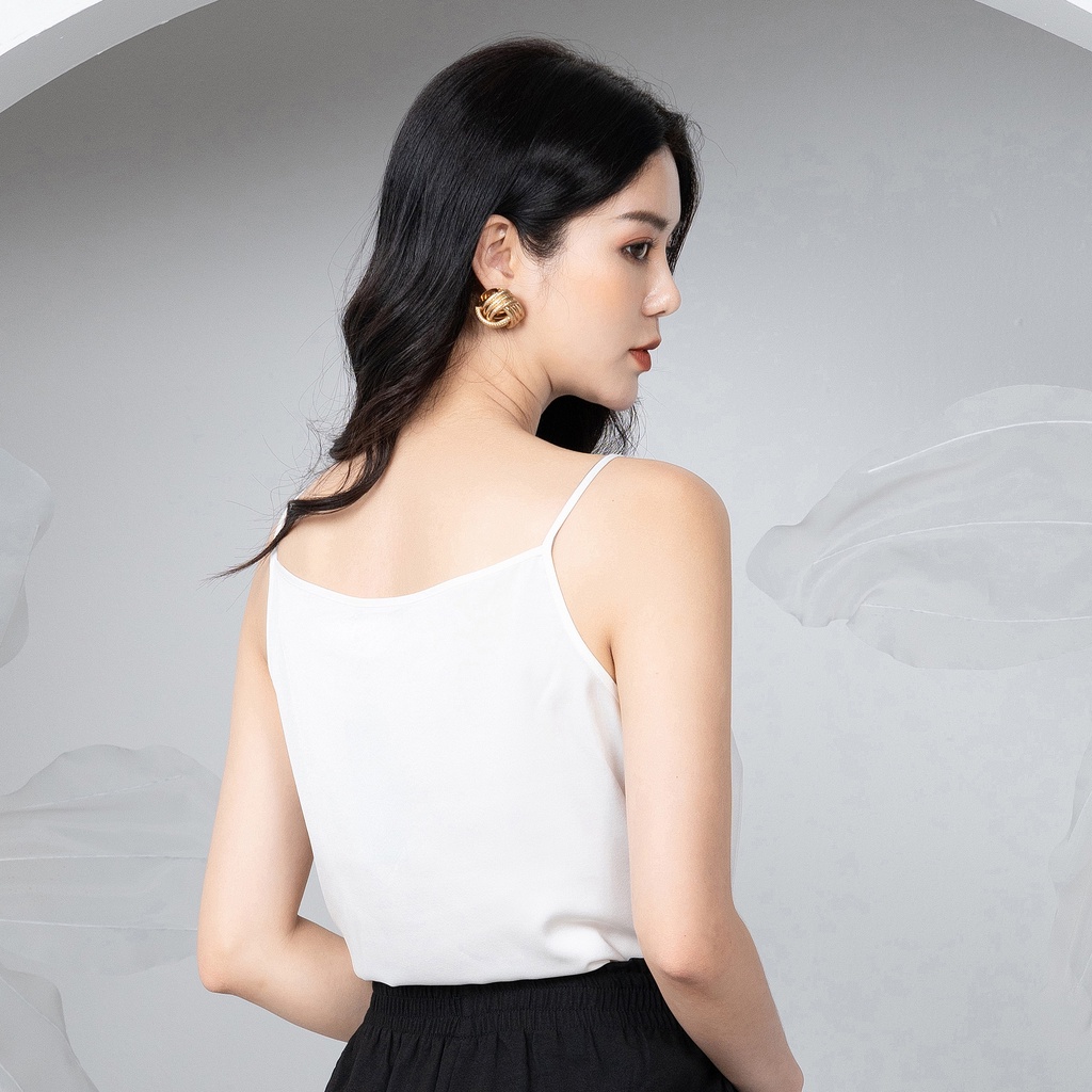 Áo 2 dây nữ croptop thời trang UK Fashion thiết kế co dãn 4 chiều phong cách Hàn Quốc NKSM2202021