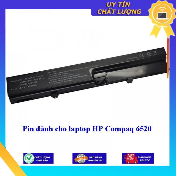 Pin dùng cho laptop HP Compaq 6520 - Hàng Nhập Khẩu MIBAT318
