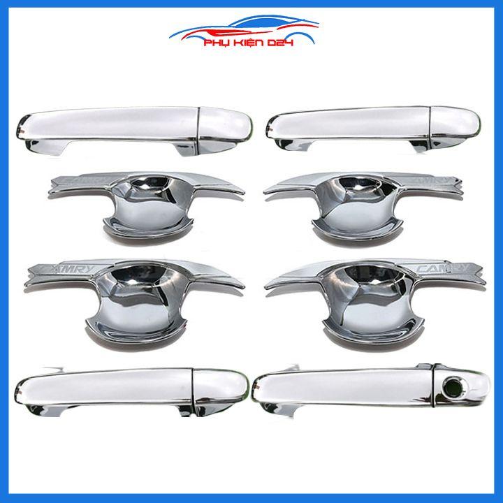 Ốp tay hõm mạ crom Camry 2012-2013-2014-2015-2016-2017-2018 sáng bóng chống trầy bảo vệ cửa xe ô tô
