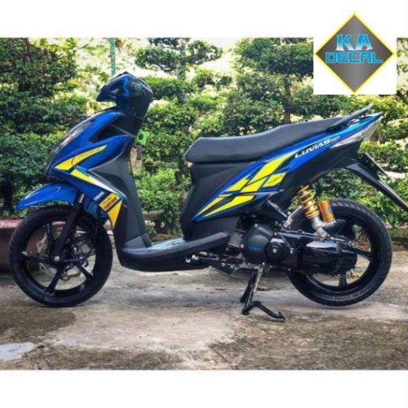 Tem rời luvias xanh vàng.