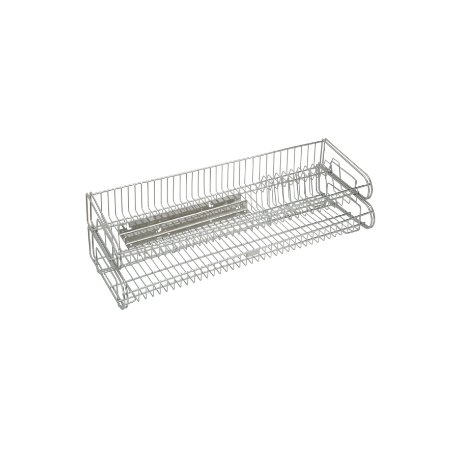 Kệ Mâm 2 Tầng Úp Chén Dĩa Có Khay Hứng Goda PT966