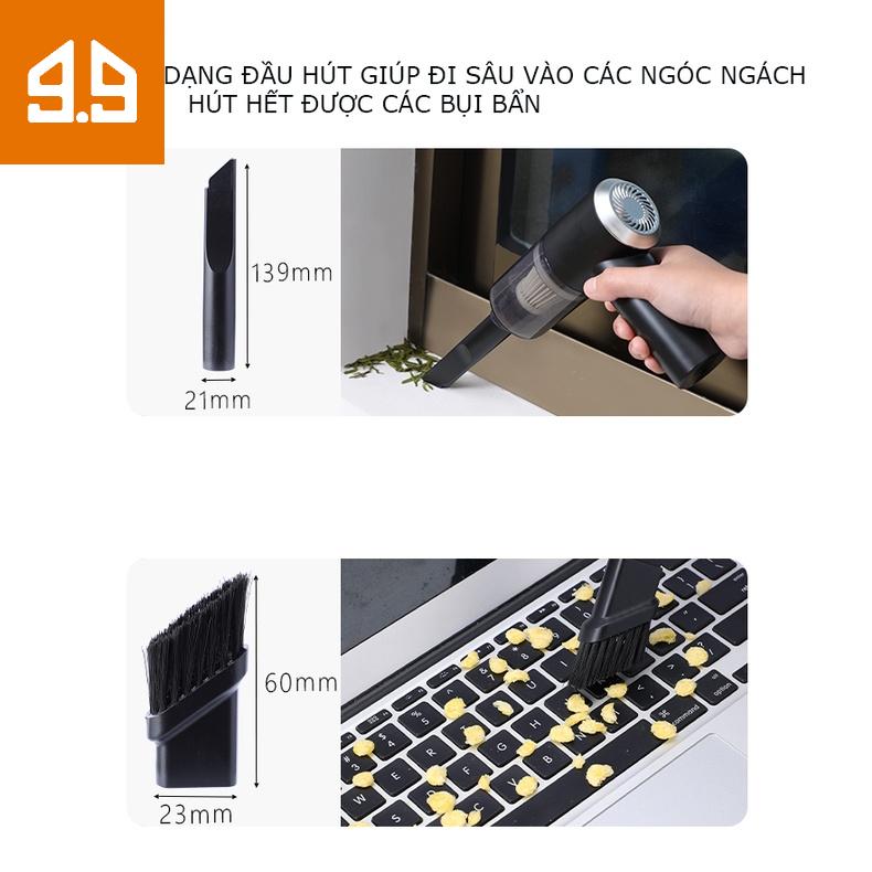 Máy hút bụi cầm tay cao cấp sạc pin SHINE/SN-6102