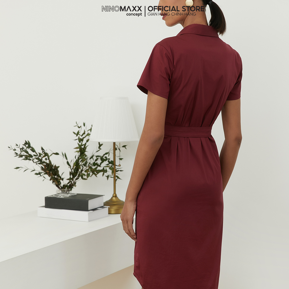 Đầm thời trang Nữ kèm belt 2101061