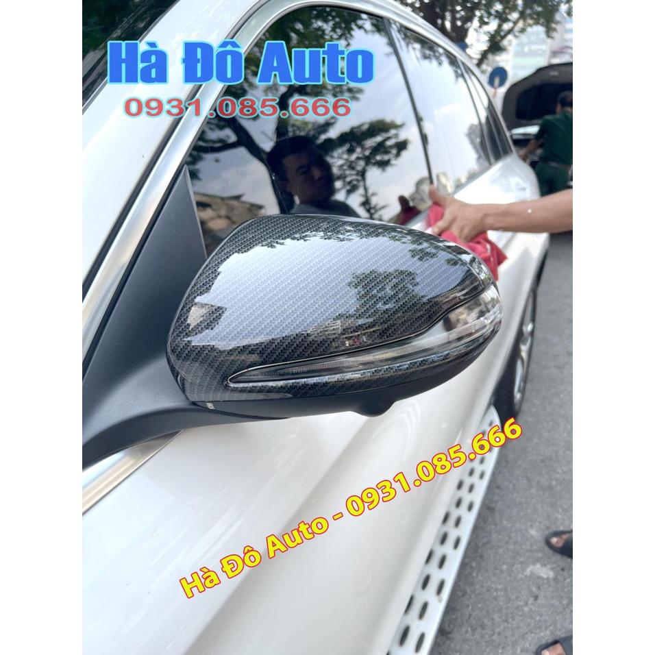 Bộ Ốp Gương Mercedes Benz GLC Mẫu Vân Cacbon - Ốp Bảo Vệ Gương Mercedes GLC