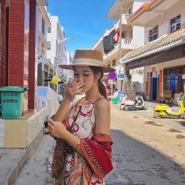 Mũ cói đi biển, Mũ cói rộng vành PANAMA cao cấp, đóng gói hộp to không bị hỏng form