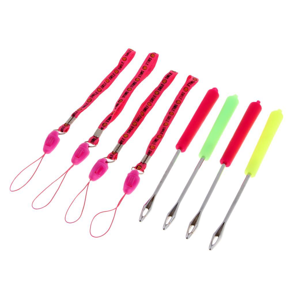 4pcs Portable Stainless Steel  Hook Removers Extractor Detacher