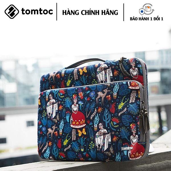 TÚI XÁCH CHỐNG SỐC TOMTOC  BRIEFCASE CHO MACBOOK AIR/PRO 13” NEW tránh va đập, trầy xước và tăng độ bền cho máy - HÀNG CHÍNH HÃNG