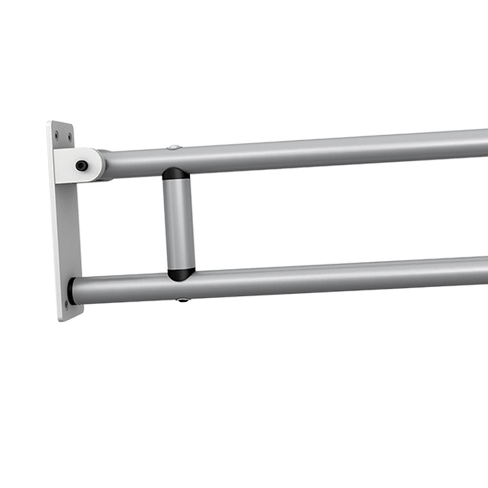 Shower Assist Wall Mount Elderly Disabled Toilet Aid Folding