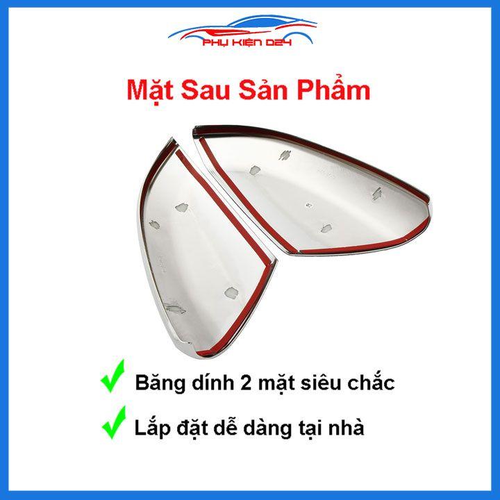 Ốp gương Civic 2016-2017-2018-2019-2020-2021 mạ crom bảo vệ chống trầy trang trí làm đẹp xe