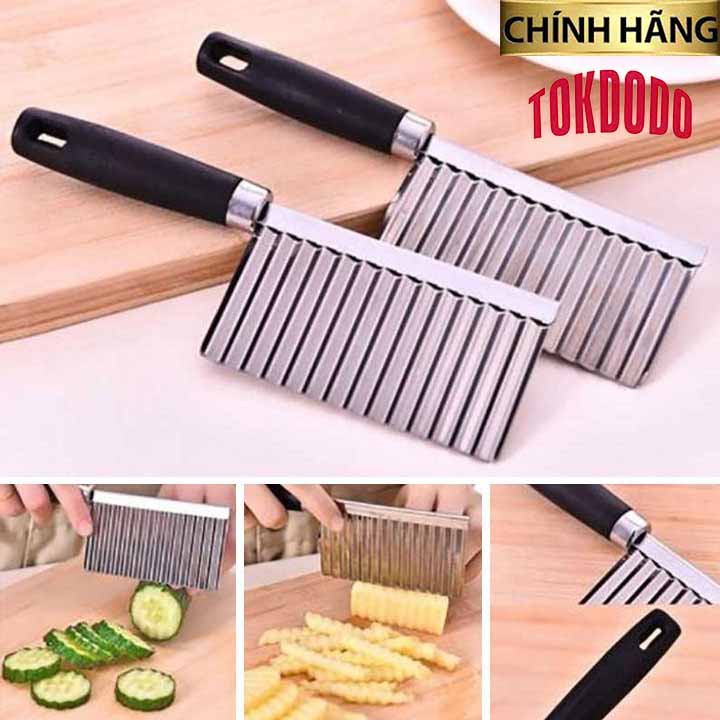 Dao Lượn Sóng Cắt Rau Củ Hoa Quả Hàng Chính Hãng