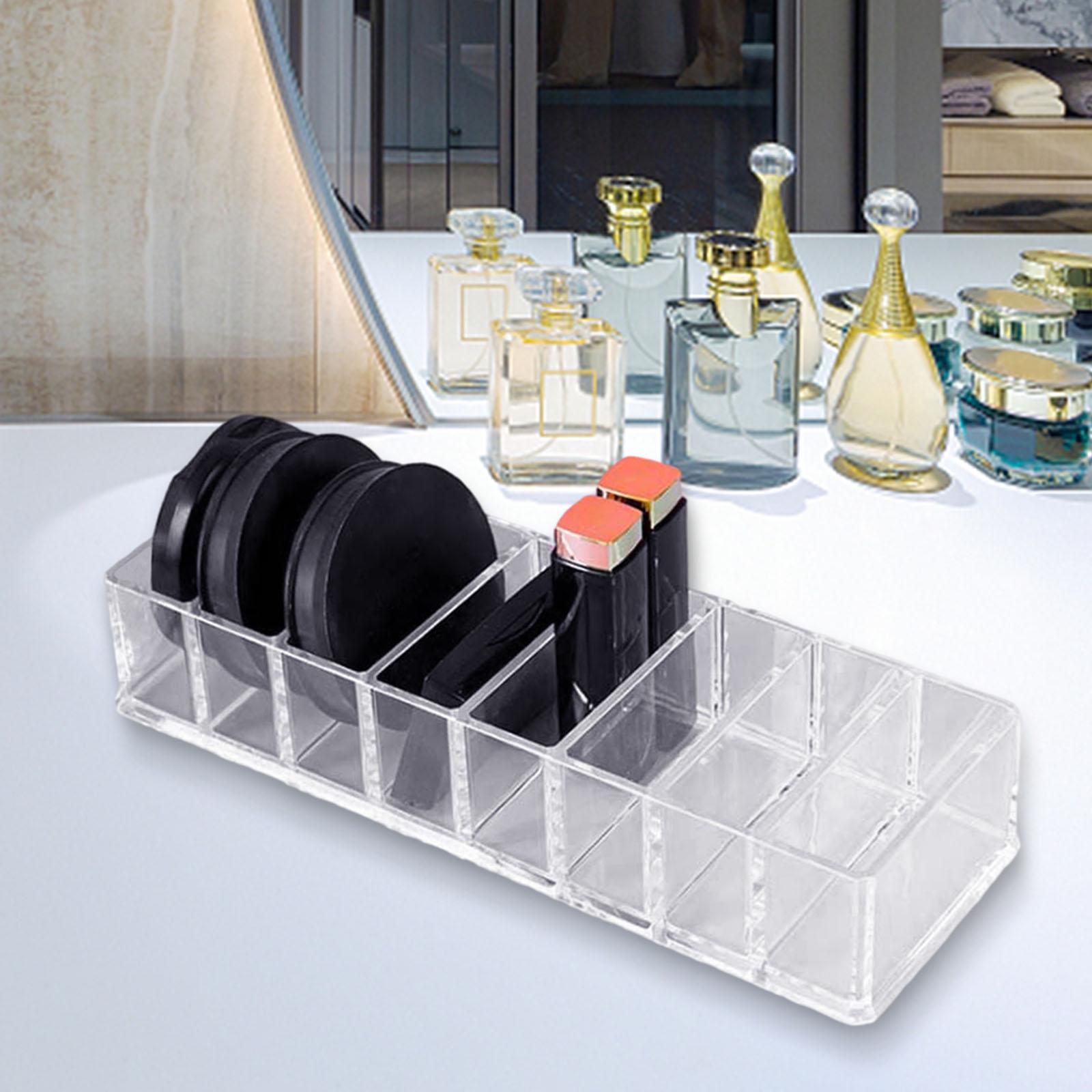 Makeup Organizer Acrylic Cosmetic Storage Jewelry Display Boxes for Table