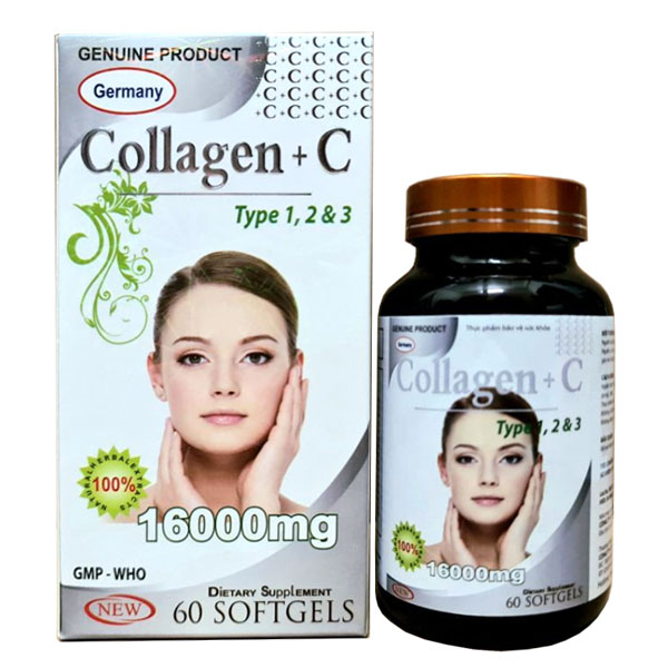 Viên Uống Đẹp Da Collagen +C Type 123