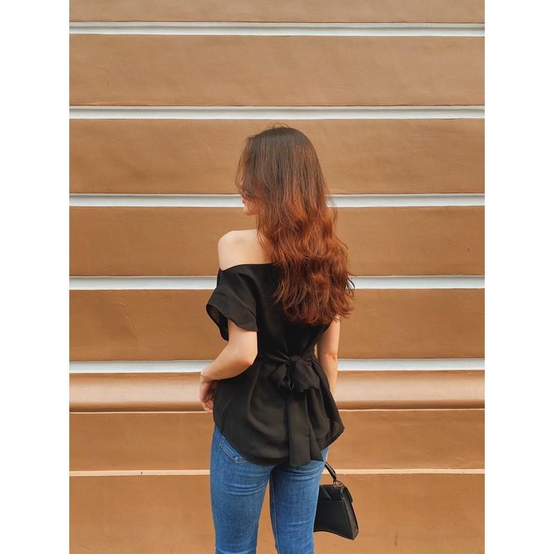 Áo Shoulder Off Shirt