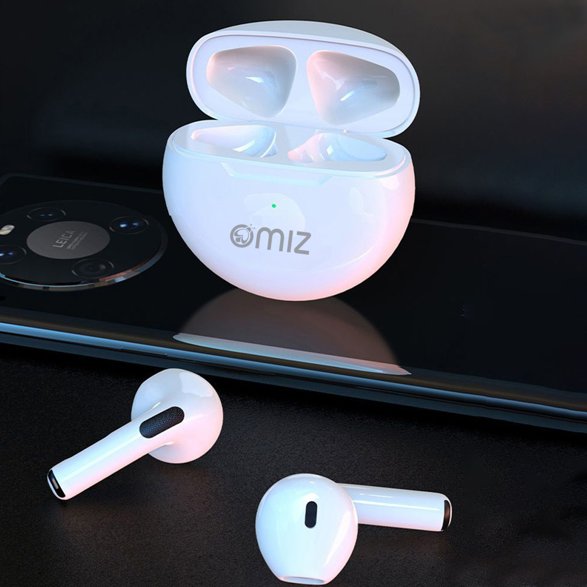 Tai Nghe Bluetooth Omiz Hàng chính hãng- Âm Thanh Hifi, Thiết Kế Thời Trang, Tương Thích IOS và Android