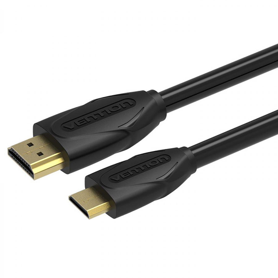 Dây Cáp Mini HDMI to HDMI v1.4 Vention VAA-D02 (1m) - Hàng nhập khẩu