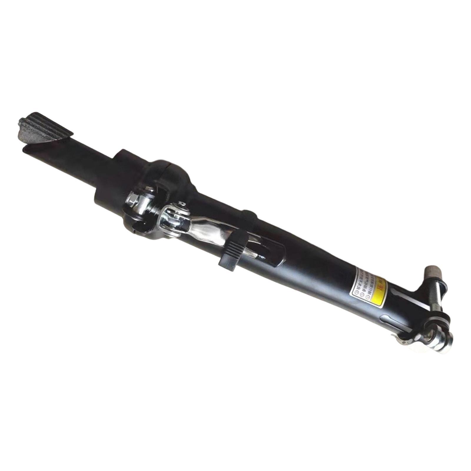 Aluminum Alloy 25.4mm Folding Stem, Portable Parts Accessories Riser Stem Lightweight for Repair Electric Bicycle Cycling MTB