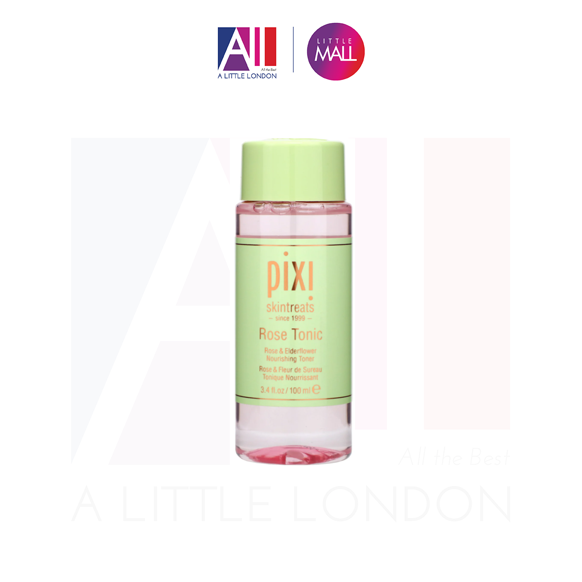 Nước cân bằng da Pixi Rose & Elderflower Tonic 100ml