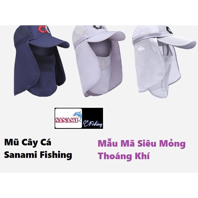 Nón Mũ Câu Cá Chống Nắng Chuyên Dụng Đi Phượt Và Câu Cá PK-39 Sanami Fishing Store