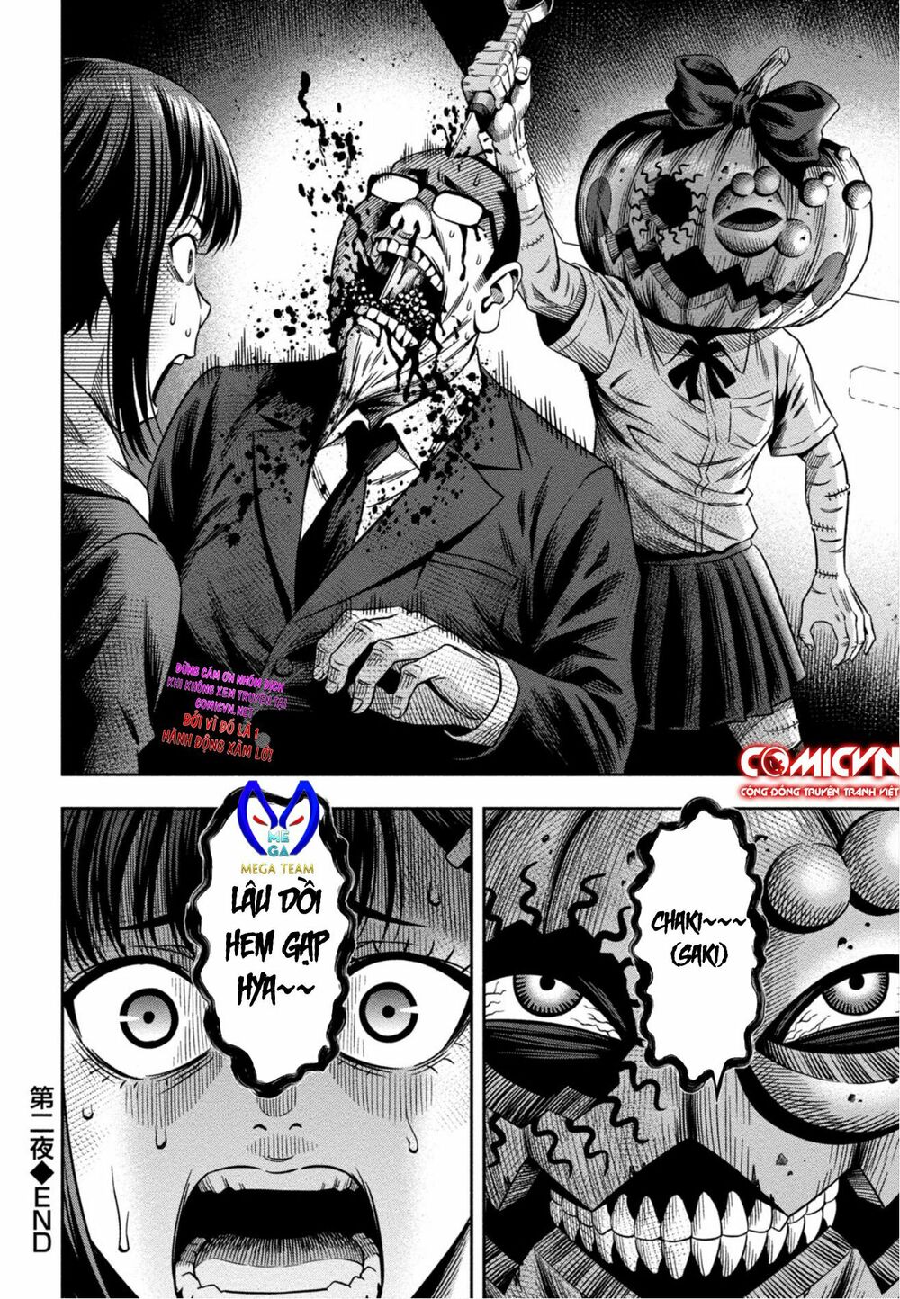 bí ngô cuồng sát - pumpkin night chapter 2 27