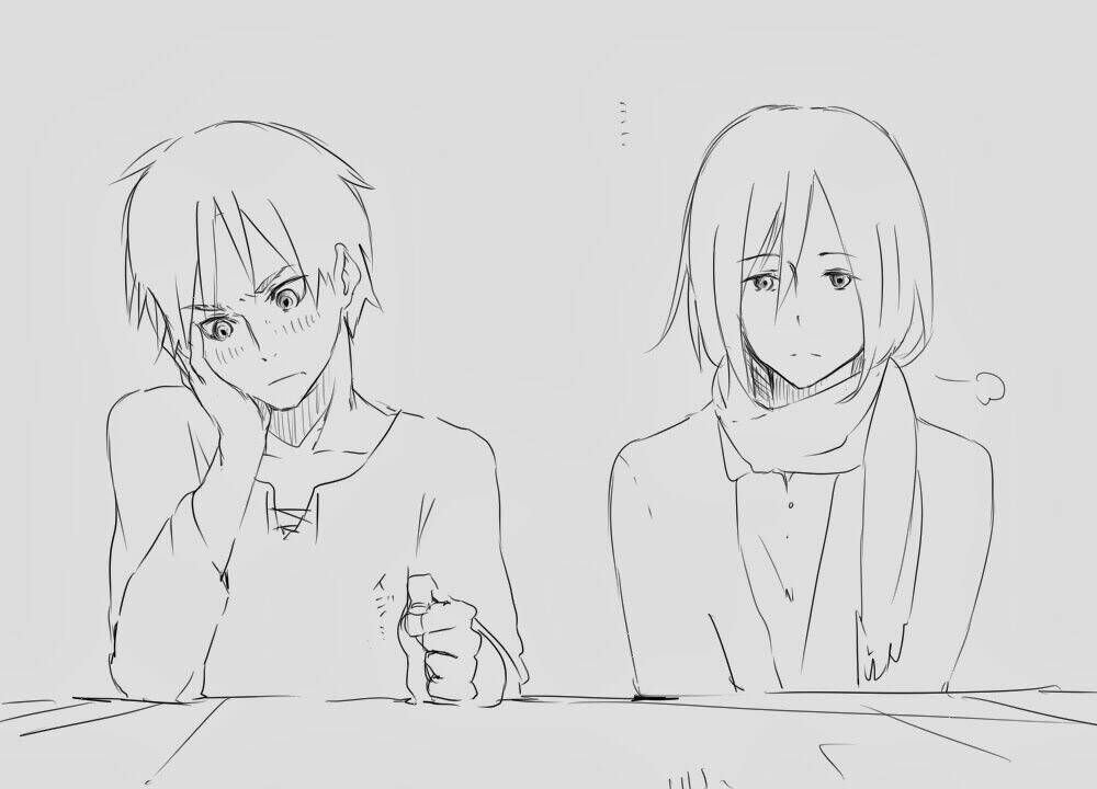 tấn công người khổng lồ - doujinshi eren x mikasa chapter 44 7