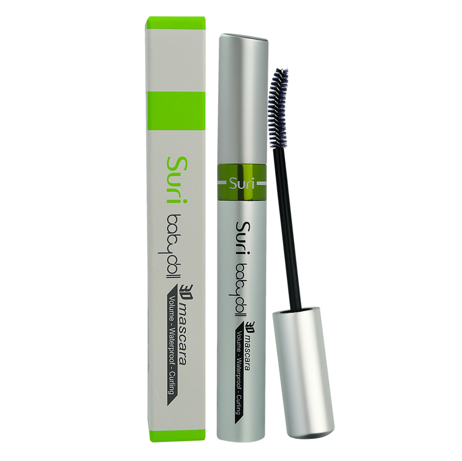 Mascara 3D Suri Cong Dày Không Thấm Nước (8ml)