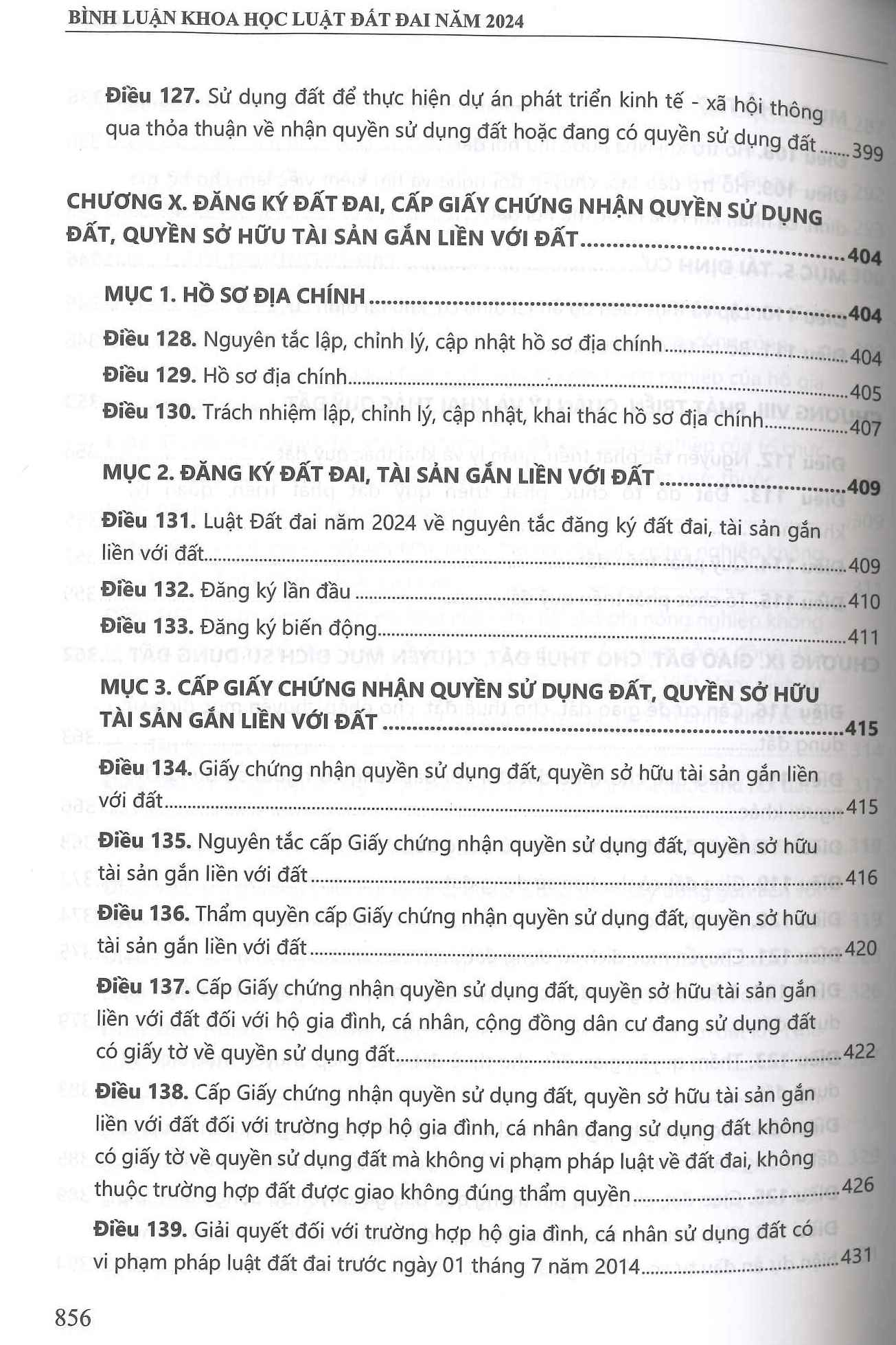Bình Luận Khoa Học Luật Đất Đai Năm 2024 - TS. Trần Quang Huy chủ biên
