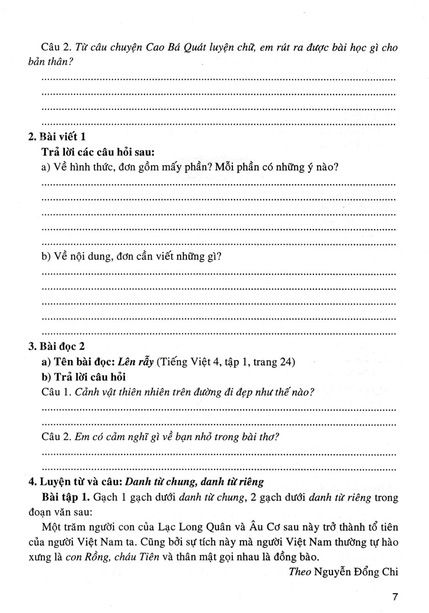 Vở Bài Tập Cuối Tuần Tiếng Việt 4  _HA