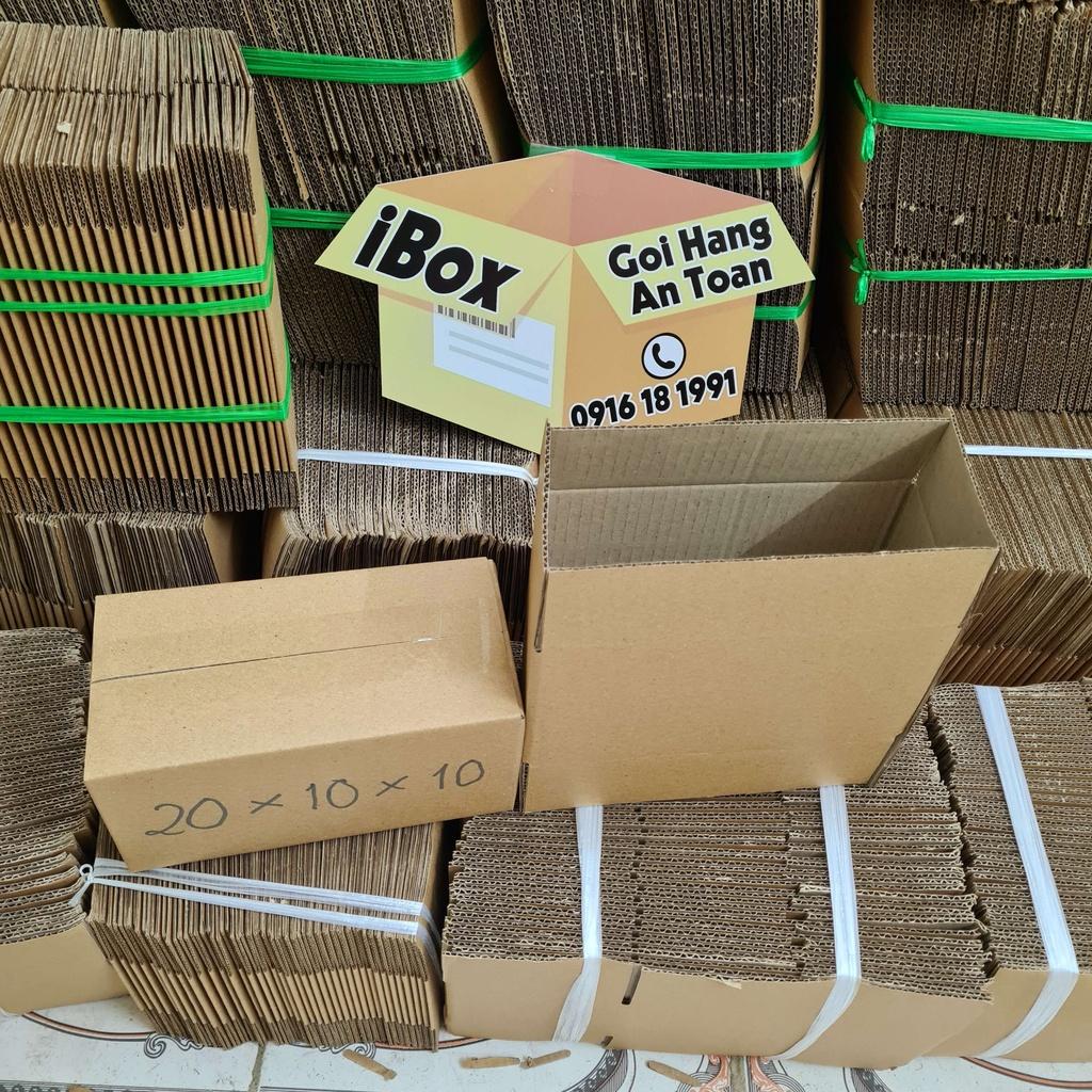 20x10x10 Combo 20 Hộp carton iBox gói hàng