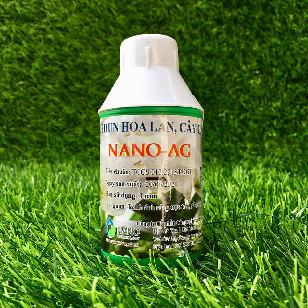 Chế phẩm vi lượng Nano Bạc - chai 100ml