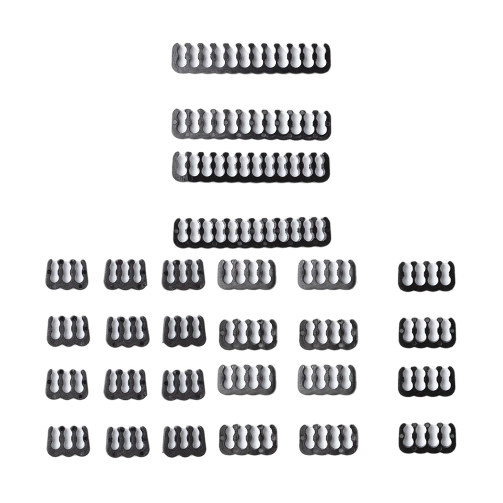 48 Pcs Cable Comb GPU 6 Pin 8 Pin Motherboard 24 Pin for 3.0 to 3.6mm Clip