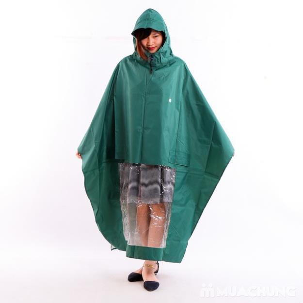 Áo mưa cánh dơi vải dù siêu dai loại trơn