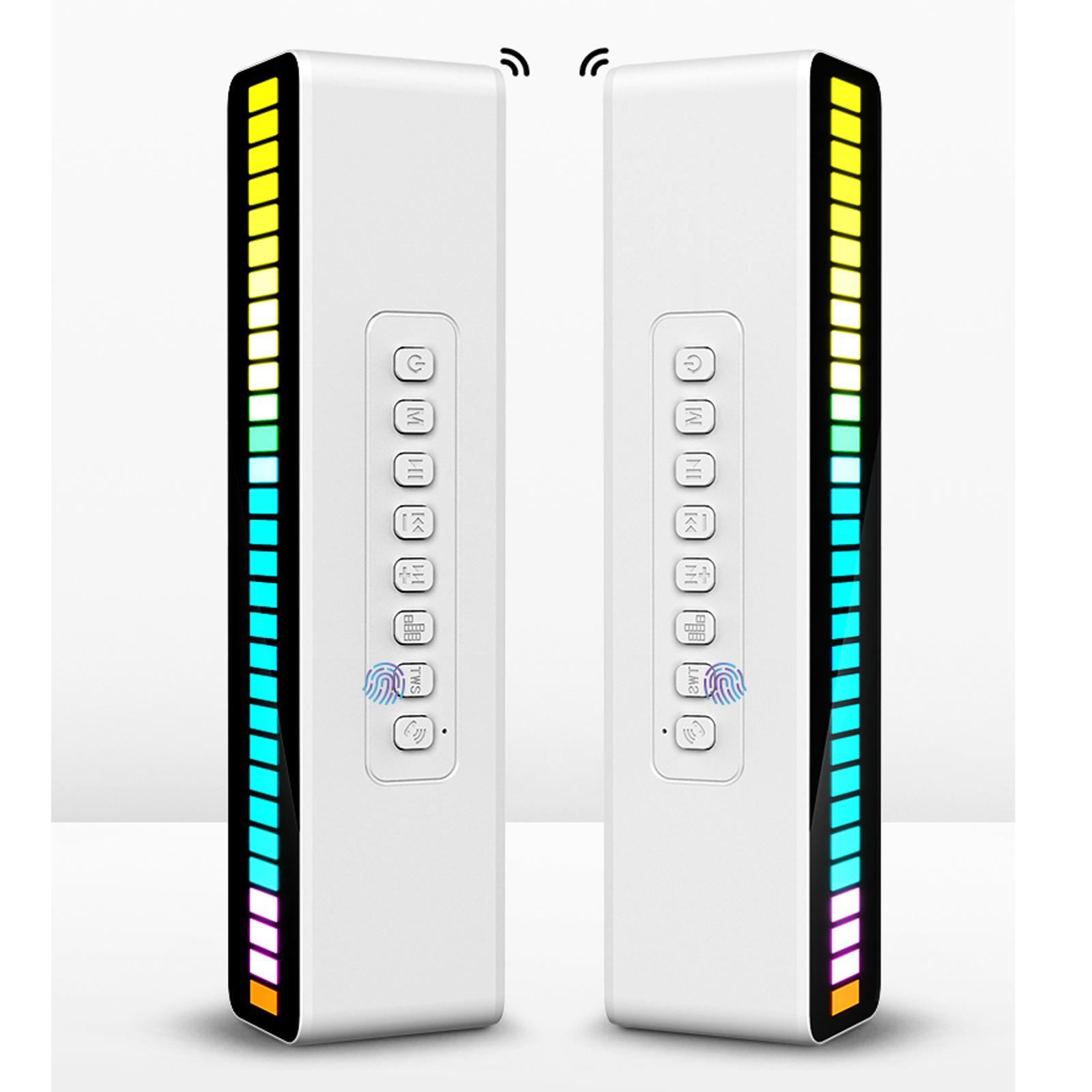 Wireless Bluetooth Speaker Handsfree Bass V5.0 for Phone White