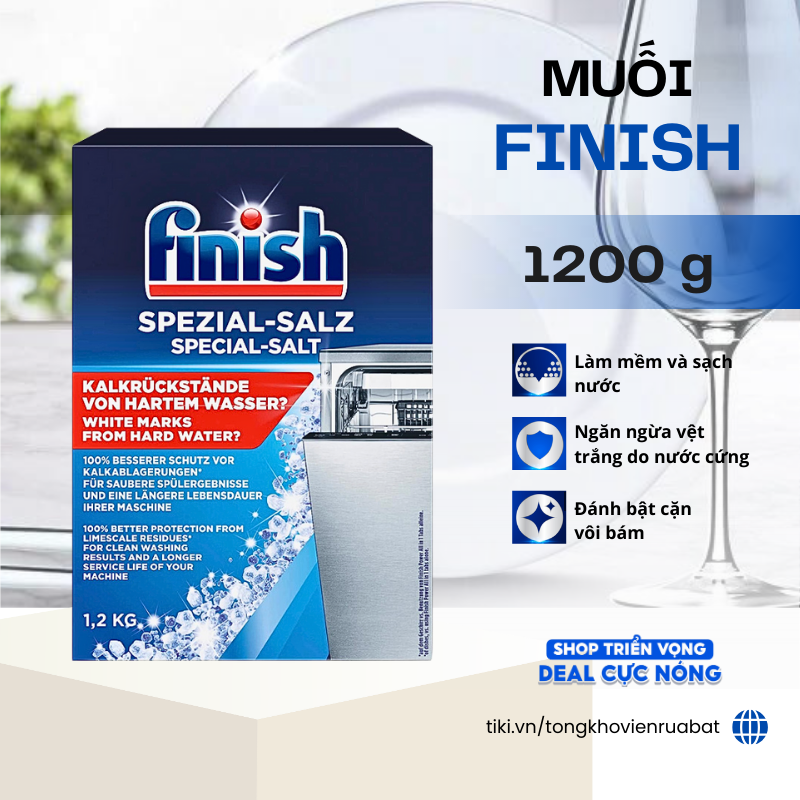 Muối Rửa Bát Finish 4.0kg