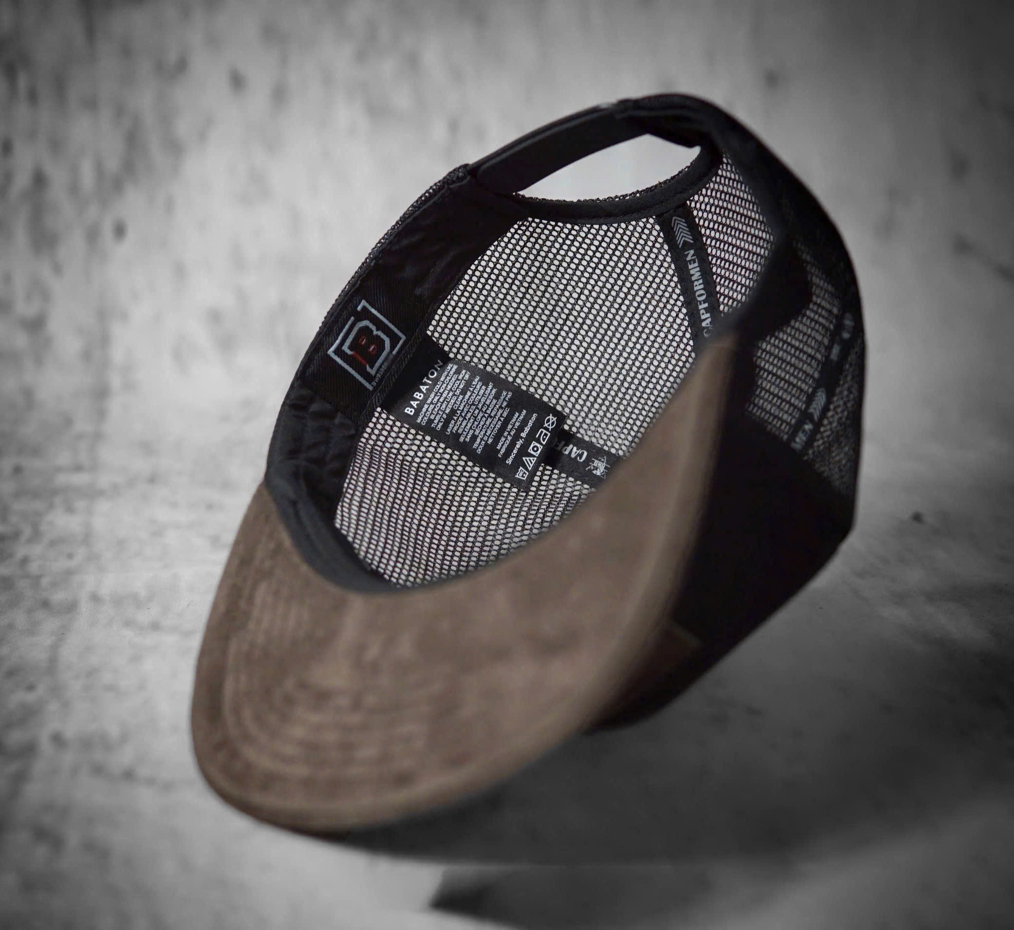 [ Miễn ship / giảm giá ] MŨ NÓN LƯỠI TRAI NAM NỮ SNAPBACK VÀNH PHẲNG REVOLUTION MFG CÁ TÍNH - đen nâu