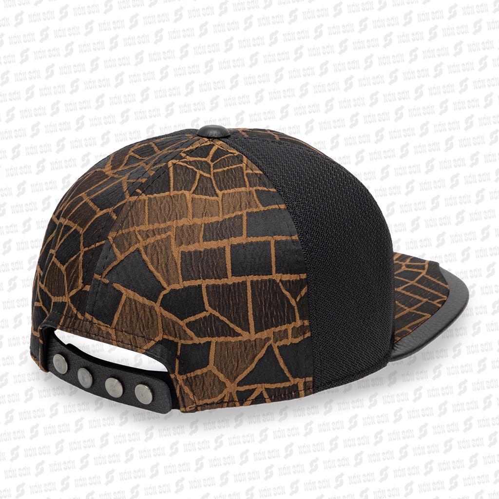 Mũ snapback hiphop nam nữ NÓN SƠN chính hãng MC210Đ-NU1