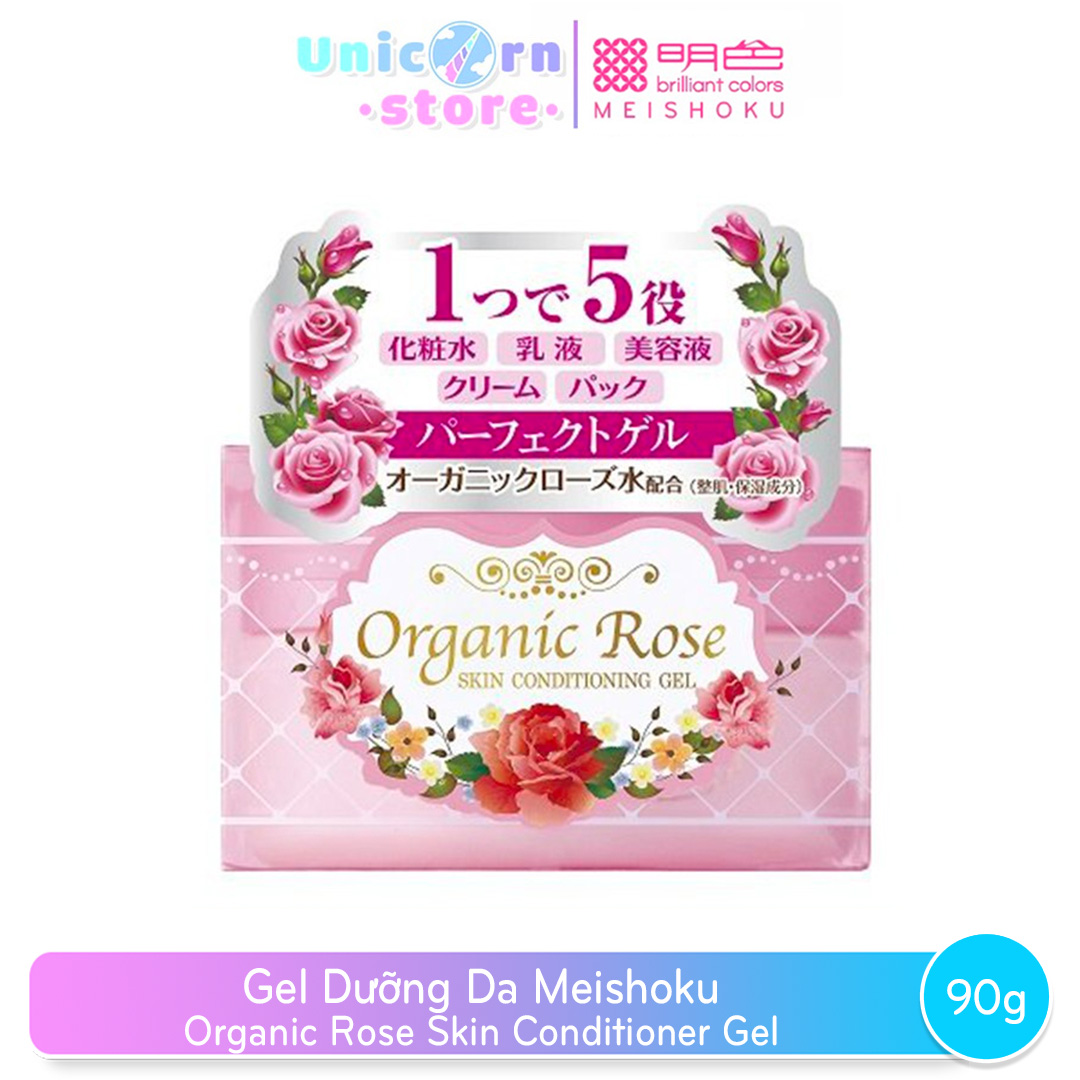 Gel Dưỡng Da Meishoku Organic Rose Skin Conditioning Gel 90 gram