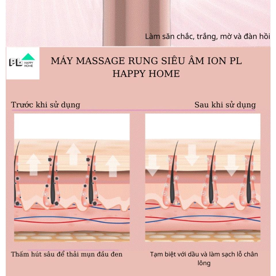 Máy Chăm Sóc Da Mặt, Massage Mặt ION Đa Chức Năng Cao Đẩy Tinh Chất, Làm Sạch Sâu, Nâng Cơ, Chăm Sóc Mắt
