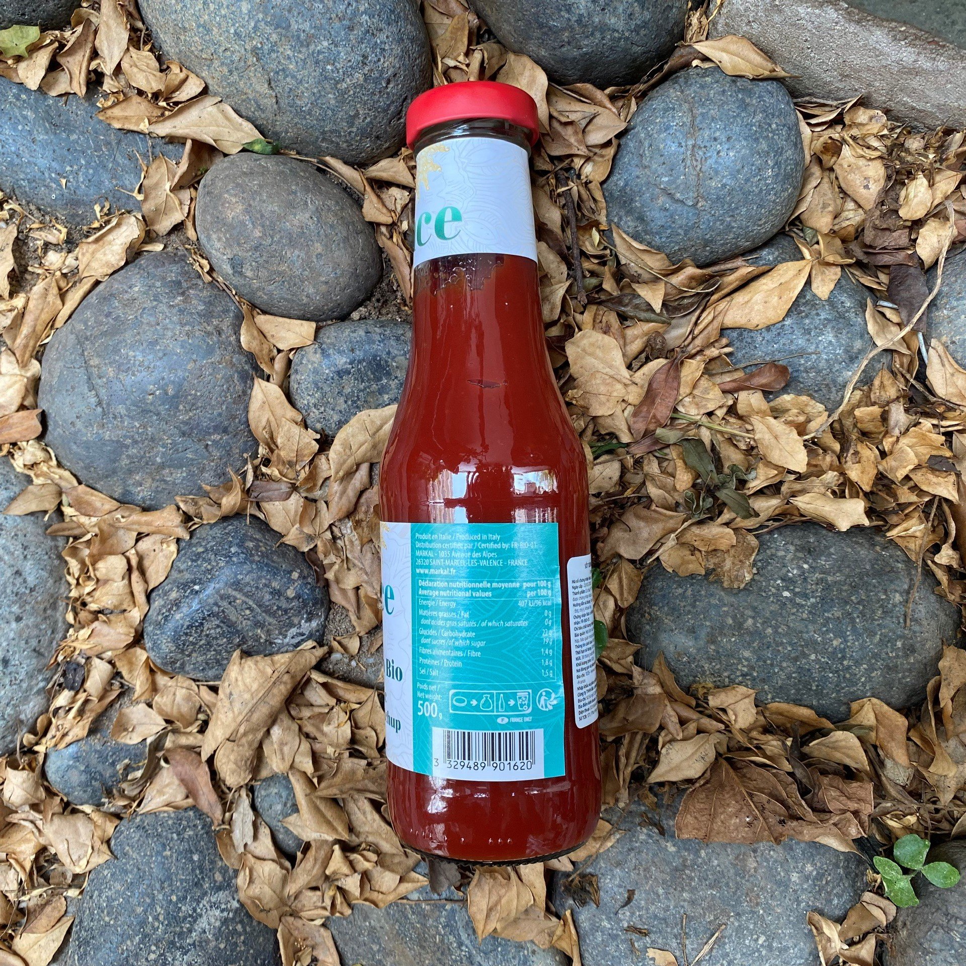 Sốt tương cà ketchup hữu cơ Luce 500g