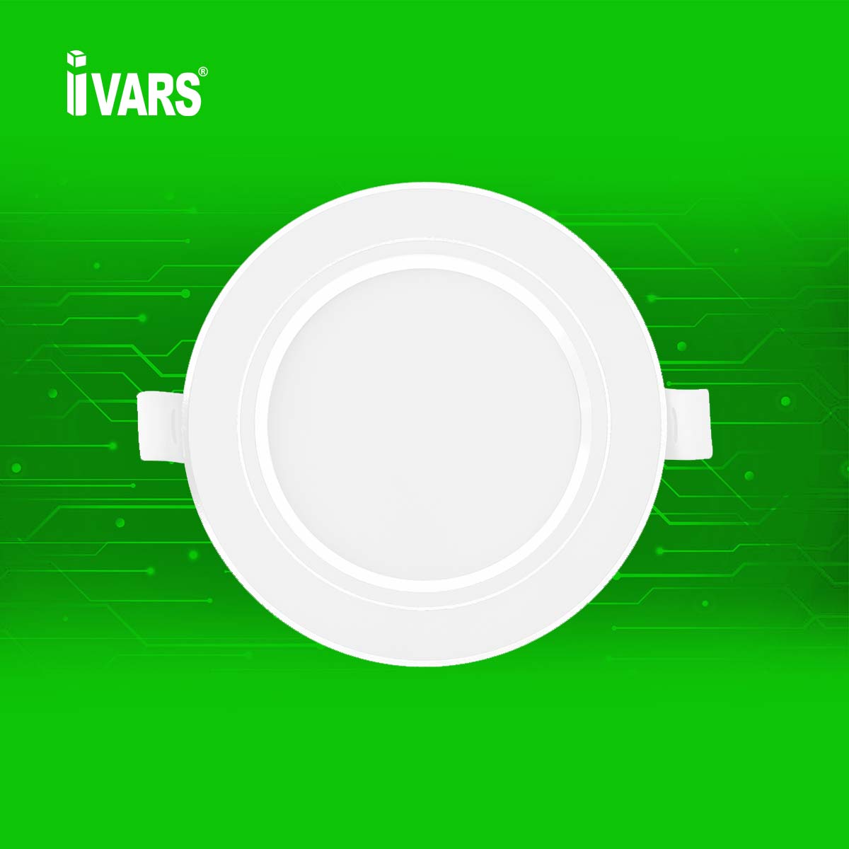 [ĐỔI MÀU] Đèn Led Âm Trần Downlight 9w Thương Hiệu Ivars