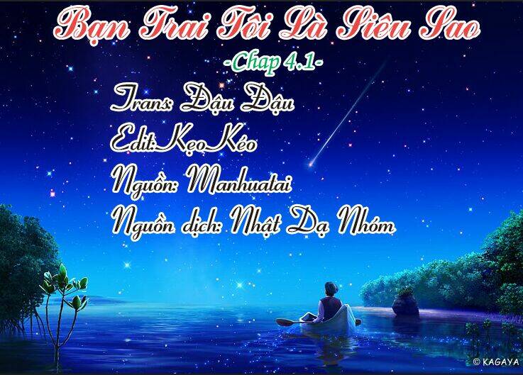 bạn trai tôi là siêu sao chapter 4 1