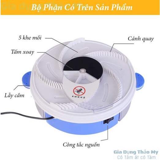 Máy Bắt Ruồi Tự Động Thông Minh, Máy Bắt Ruồi Chạy Điện Không Dùng Hóa Chất