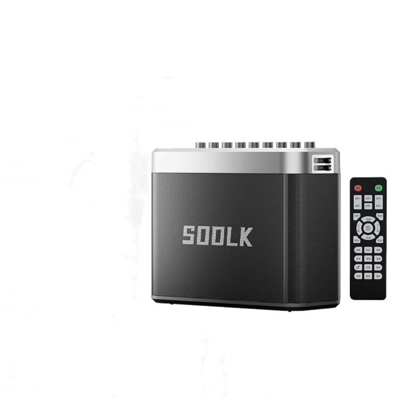 SODLK S1314 CAO CẤP 200W Loa Bluetooth không dây Outdoor Sound 4 Horn High Bass 24000mah Pin Super-Long Corsby: Black