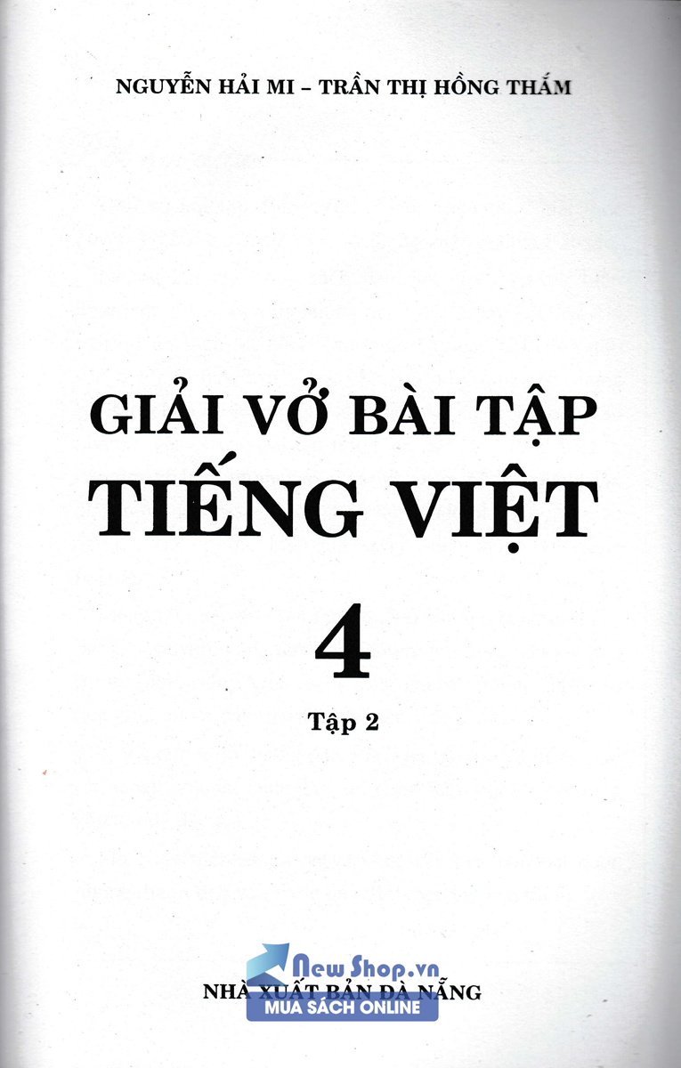 Giải Vở Bài Tập Tiếng Việt 4 Tập 2 (Tái Bản)