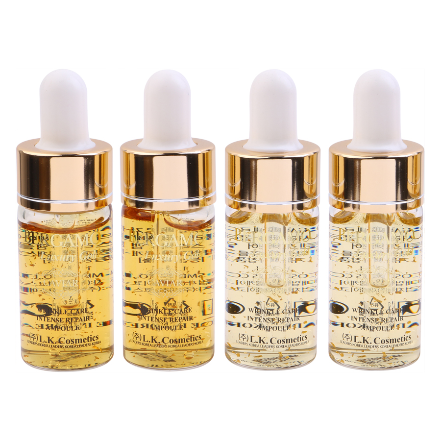 Tinh Chất Dưỡng Da Serum Bergamo Luxury Gold Collagen &amp; Cavia B003 (Set 4 Chai)