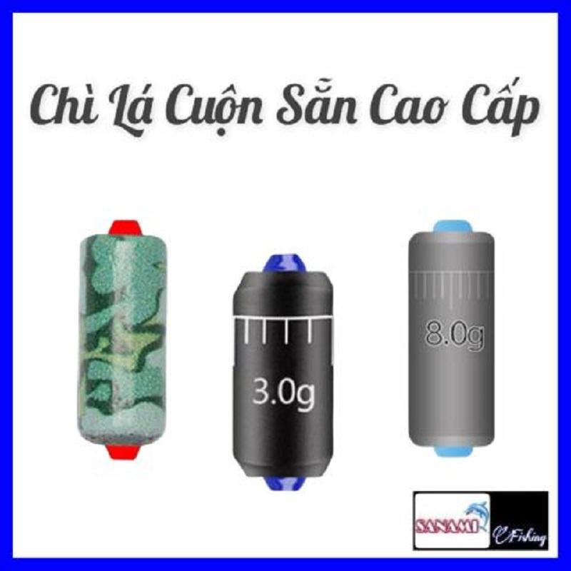 Chì Lá Câu Cá Cuốn Sẵn Chuyên Câu Đài Câu Đơn Có Thanh Cuốn Trì Cao Cấp PK14