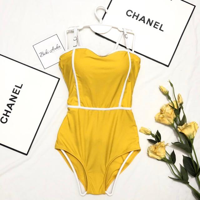 Bộ Đồ Bơi Bikini 1 Mảnh Liền Thân Bassic Năng Động Cá Tính