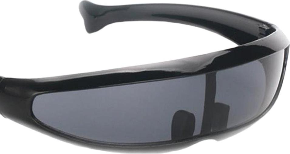 Futuristic Narrow Lens Visor Eyewear Sunglasses