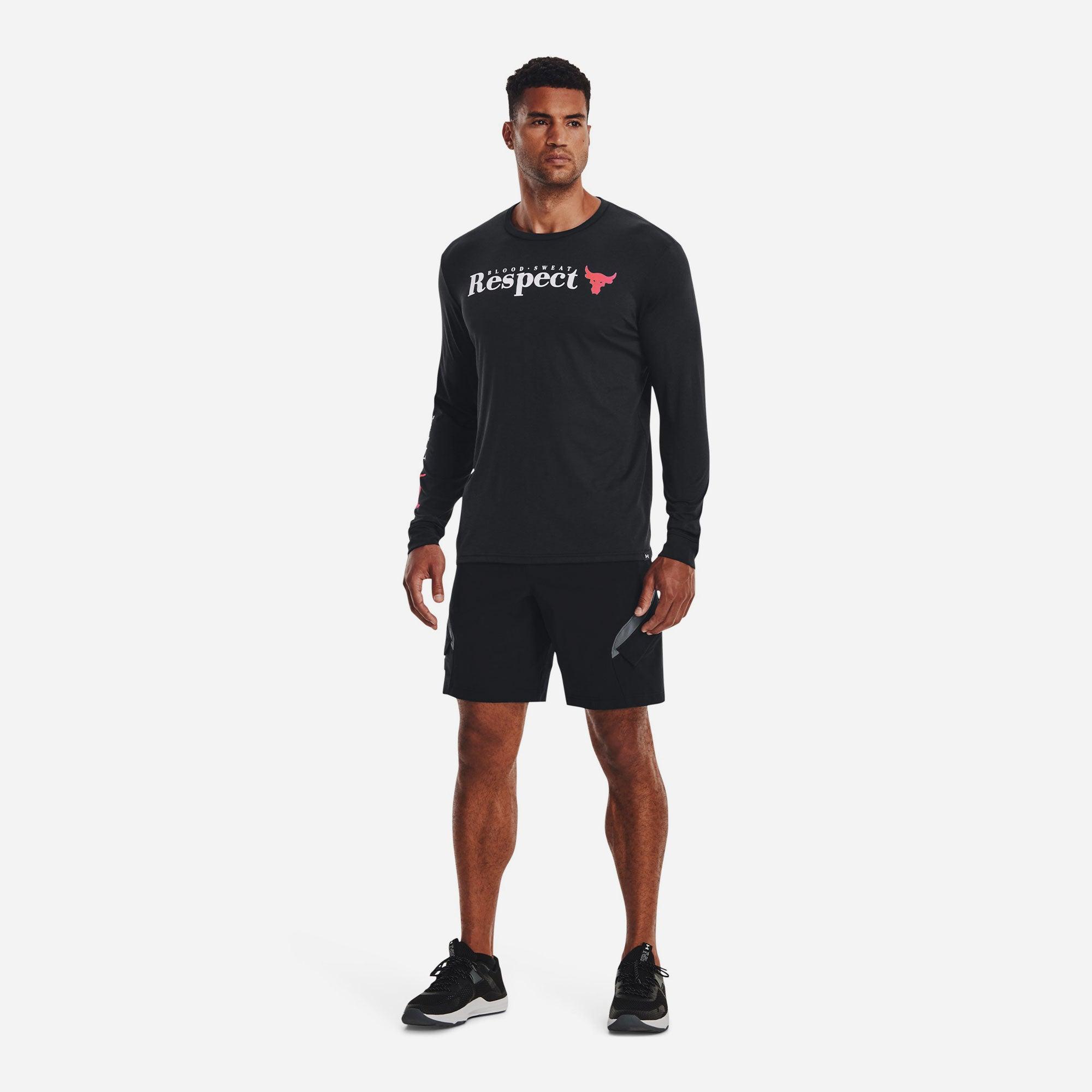 Áo tay dài thể thao nam Under Armour Pjt Rock Respect - 1373761-001