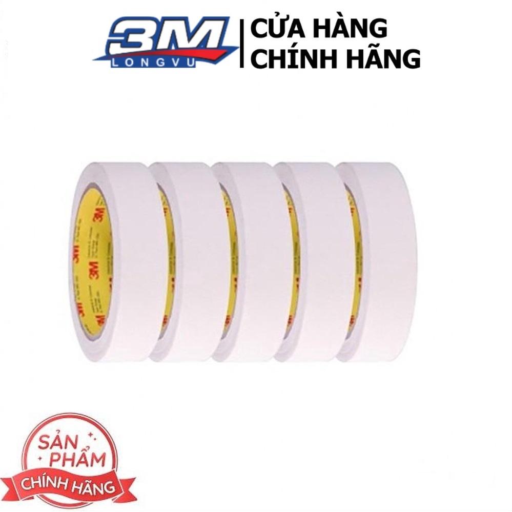 Băng Keo Giấy Siêu Dính Masking Tape 3M 320 - 48mm x 30 yards - 3M Long Vu